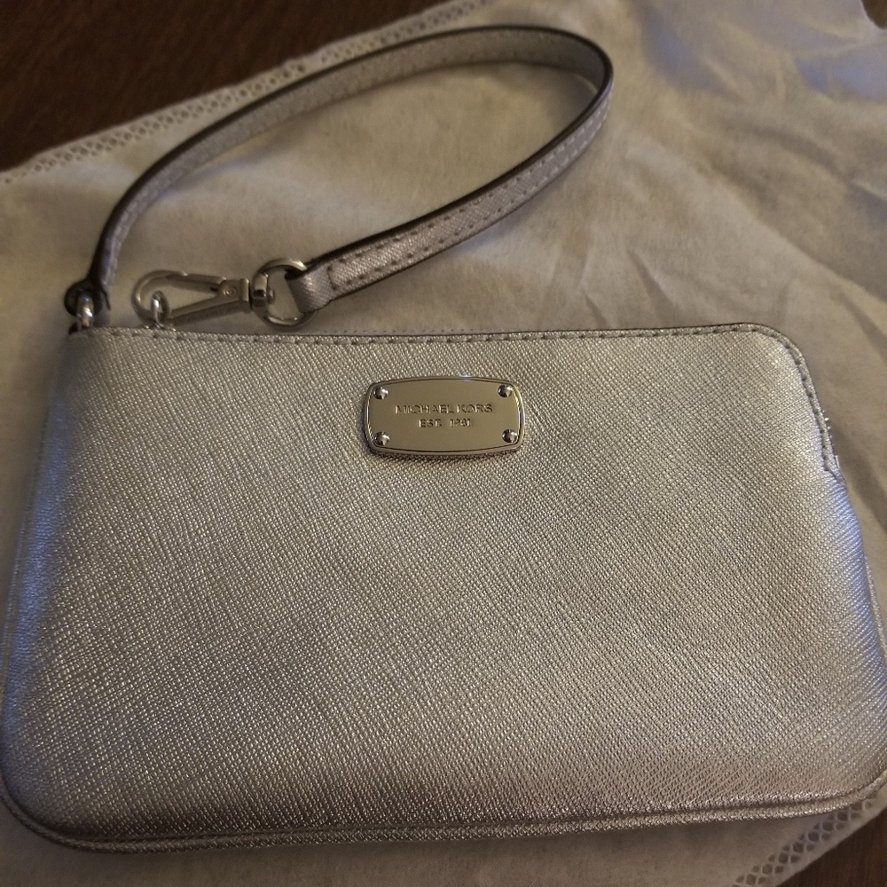 Michael Kors Silver Jet Set Medium